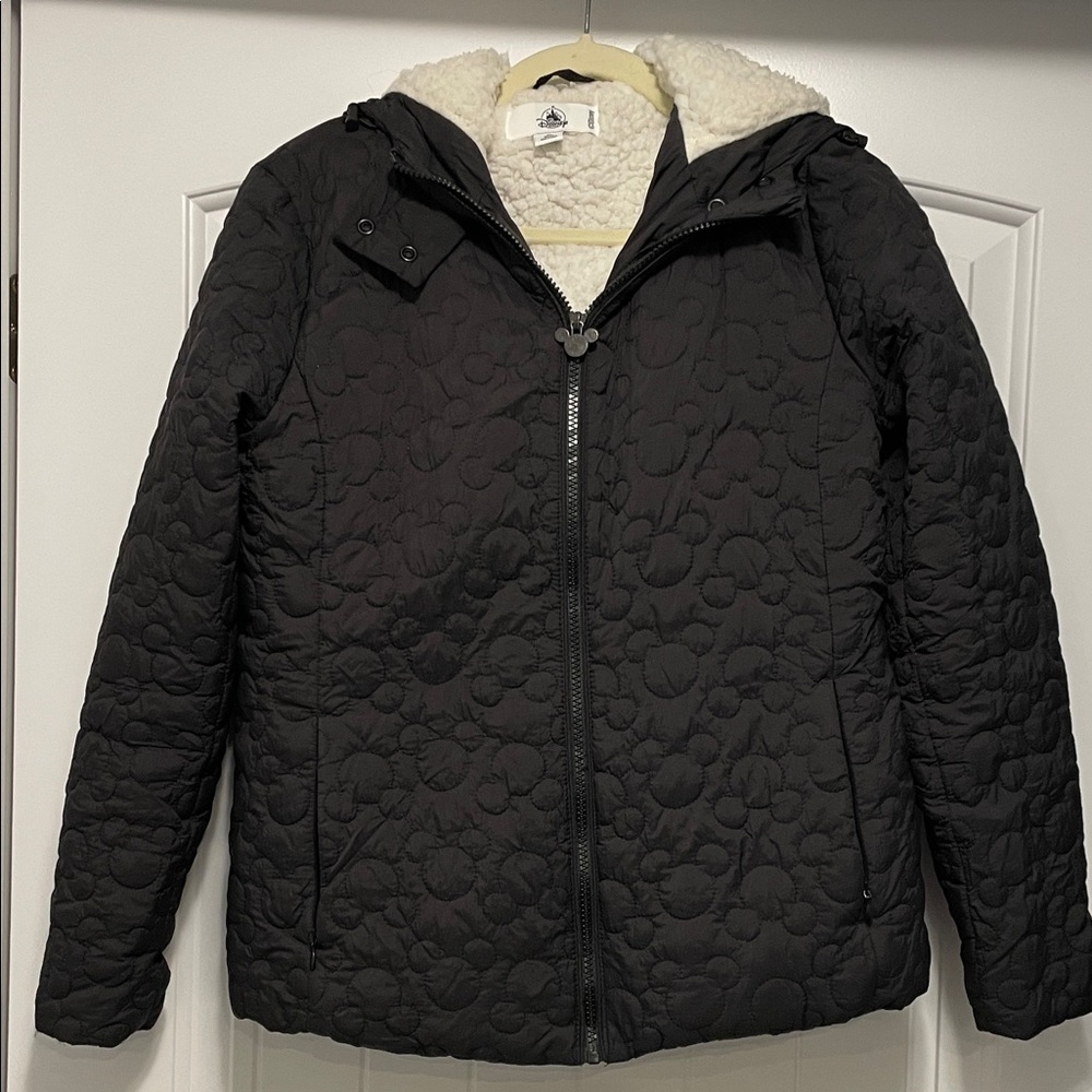 Disney Cream Fleece Jacket Authentic From Disneyland California